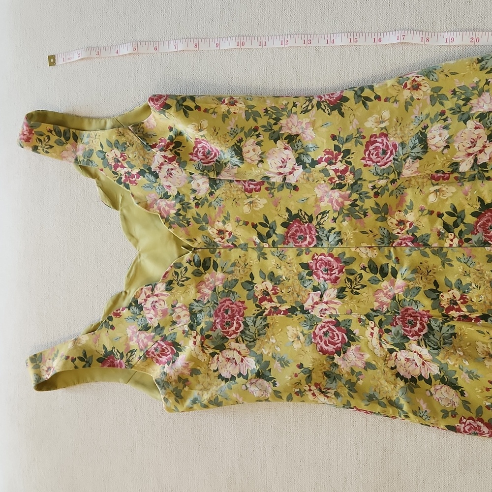 Laura Ashley 80’s Vintage Floral Sheath Dress - Picture 7 of 12